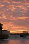 Pen solnedgang